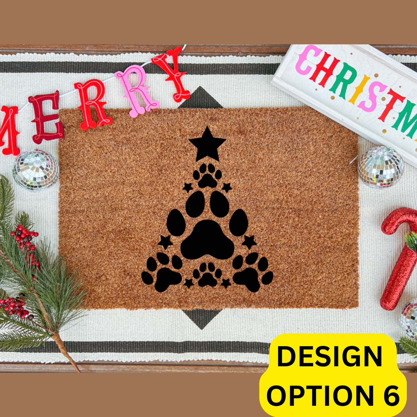 Spoiled Bitch Dog Boutique Doormat Painting