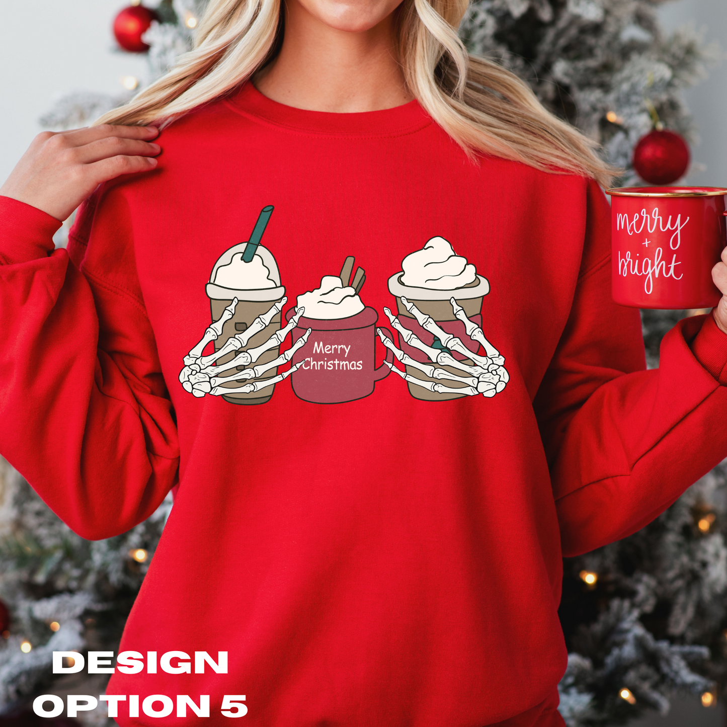 Christmas Skeletons Top