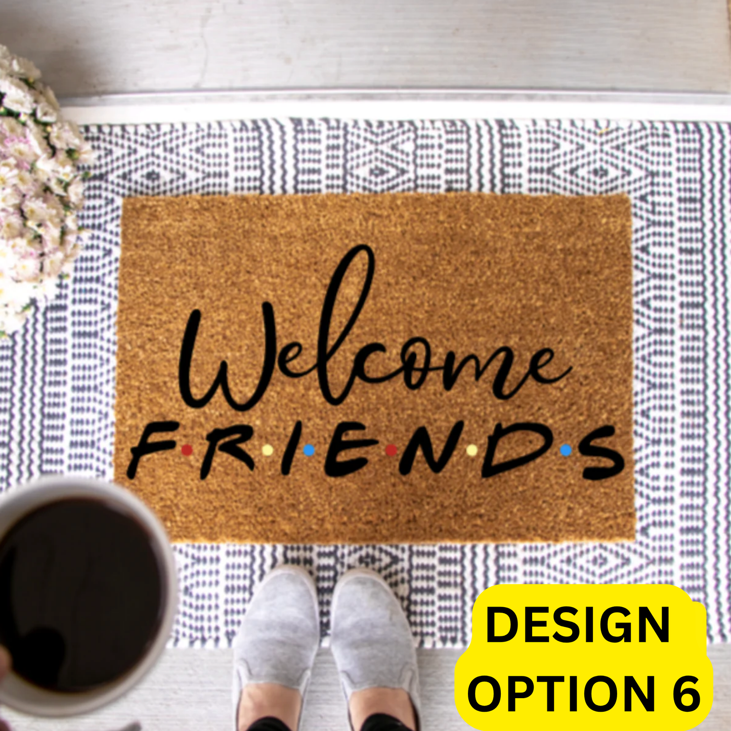 Sue | Doormat Painting
