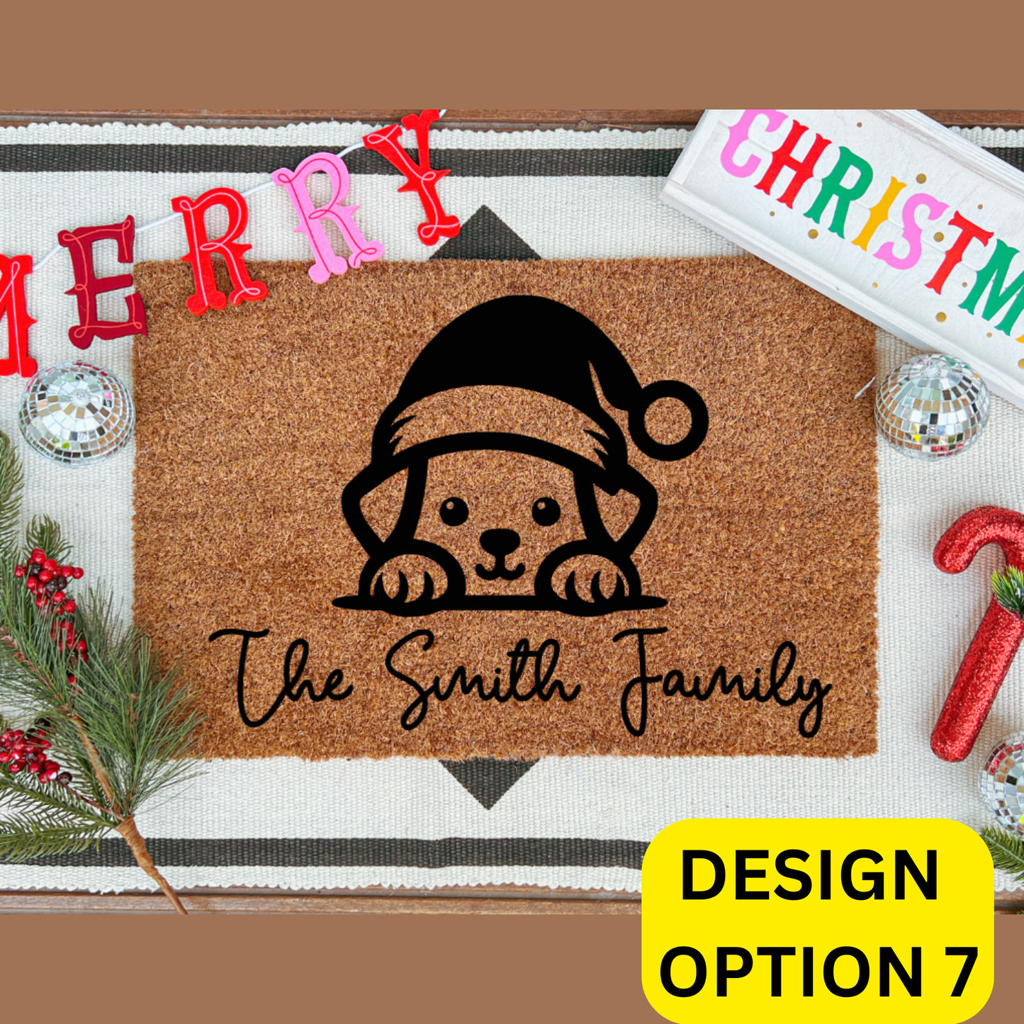 Spoiled Bitch Dog Boutique Doormat Painting