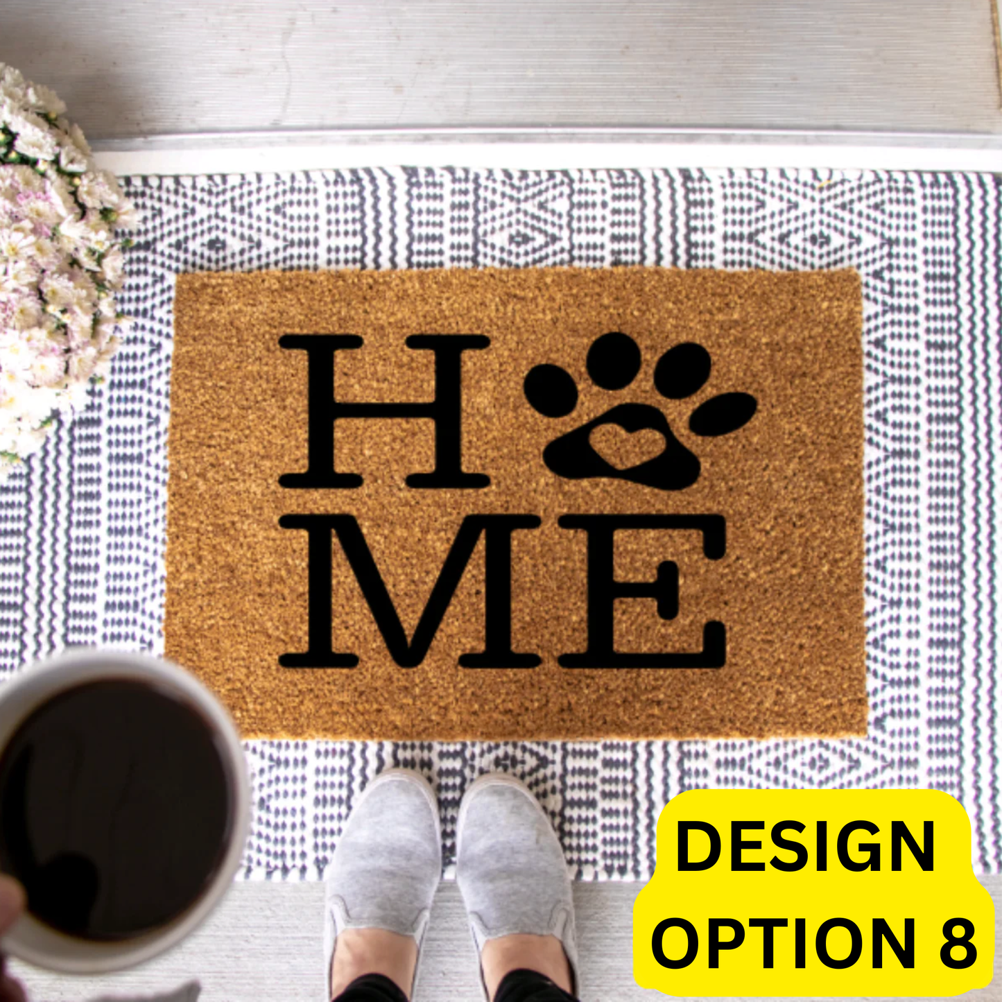 Ashley | Doormat Painting