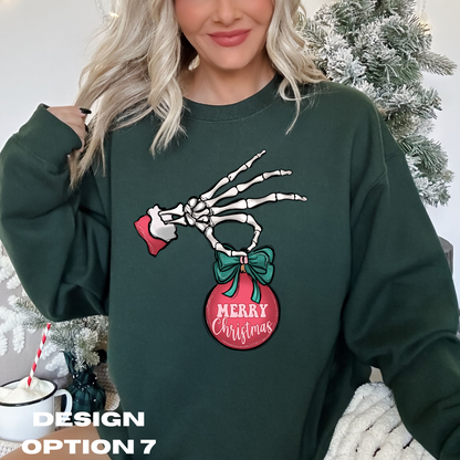 Christmas Skeletons Top