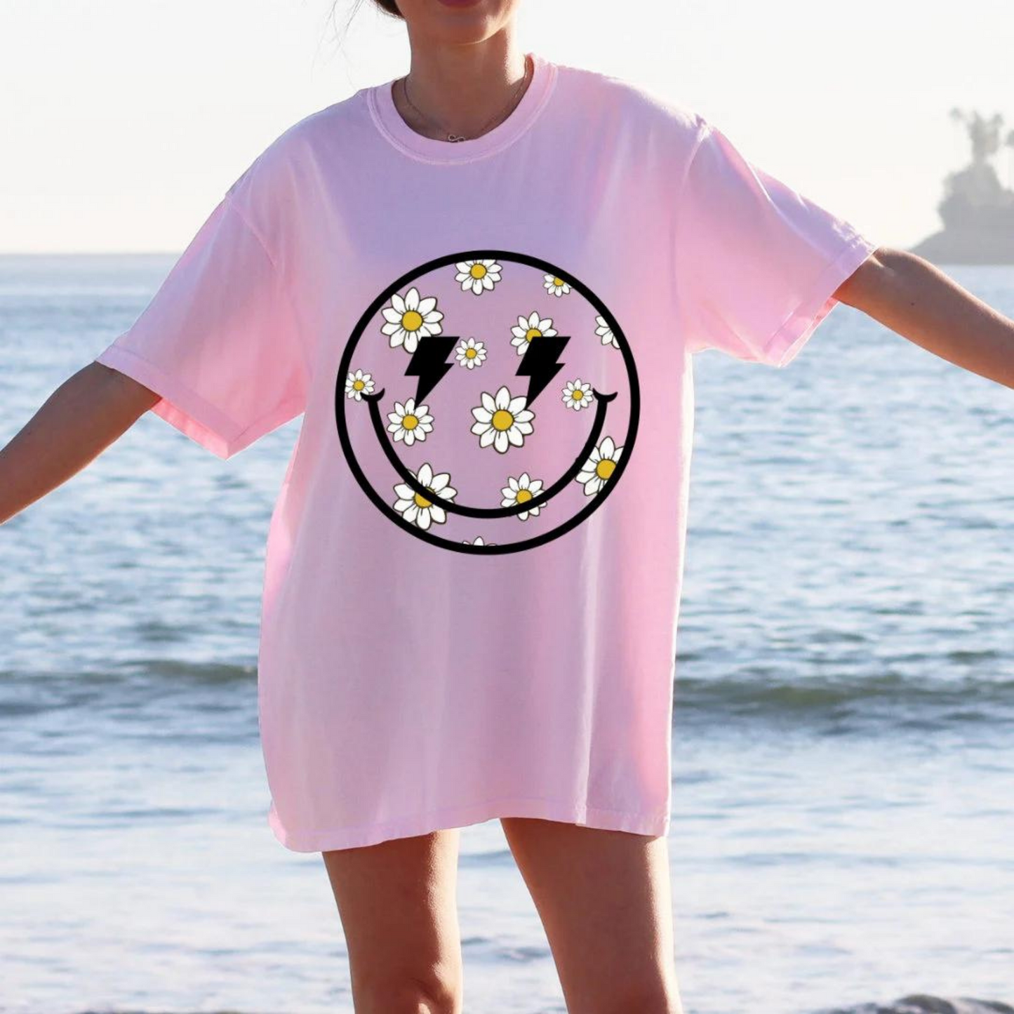 Daisy Smiley Top