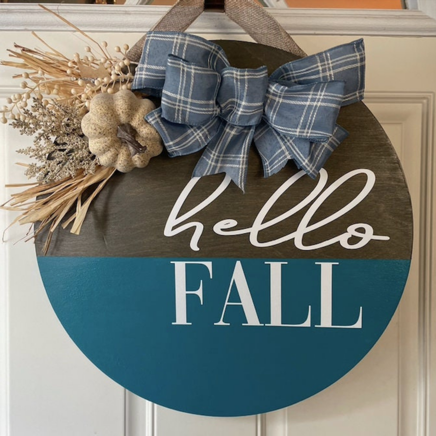 Hello Fall Door Hanger