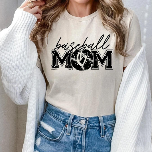 Baseball Mom Top