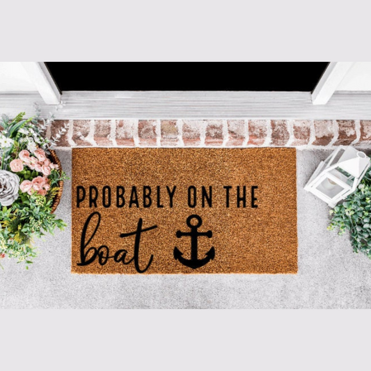 Probably On The Boat Doormat