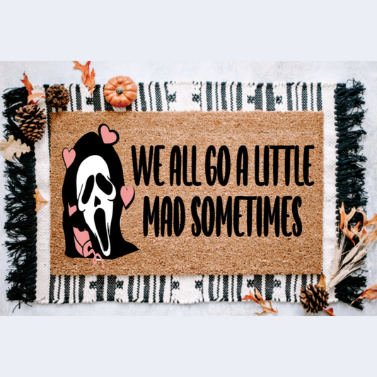 Scream Movie Quote Doormat