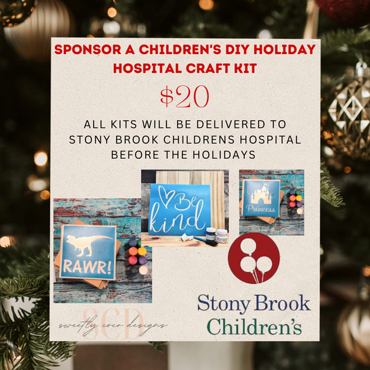 Sponsor a Kids Holiday DIY Kit