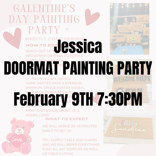 Jessica | Doormat Painting Party