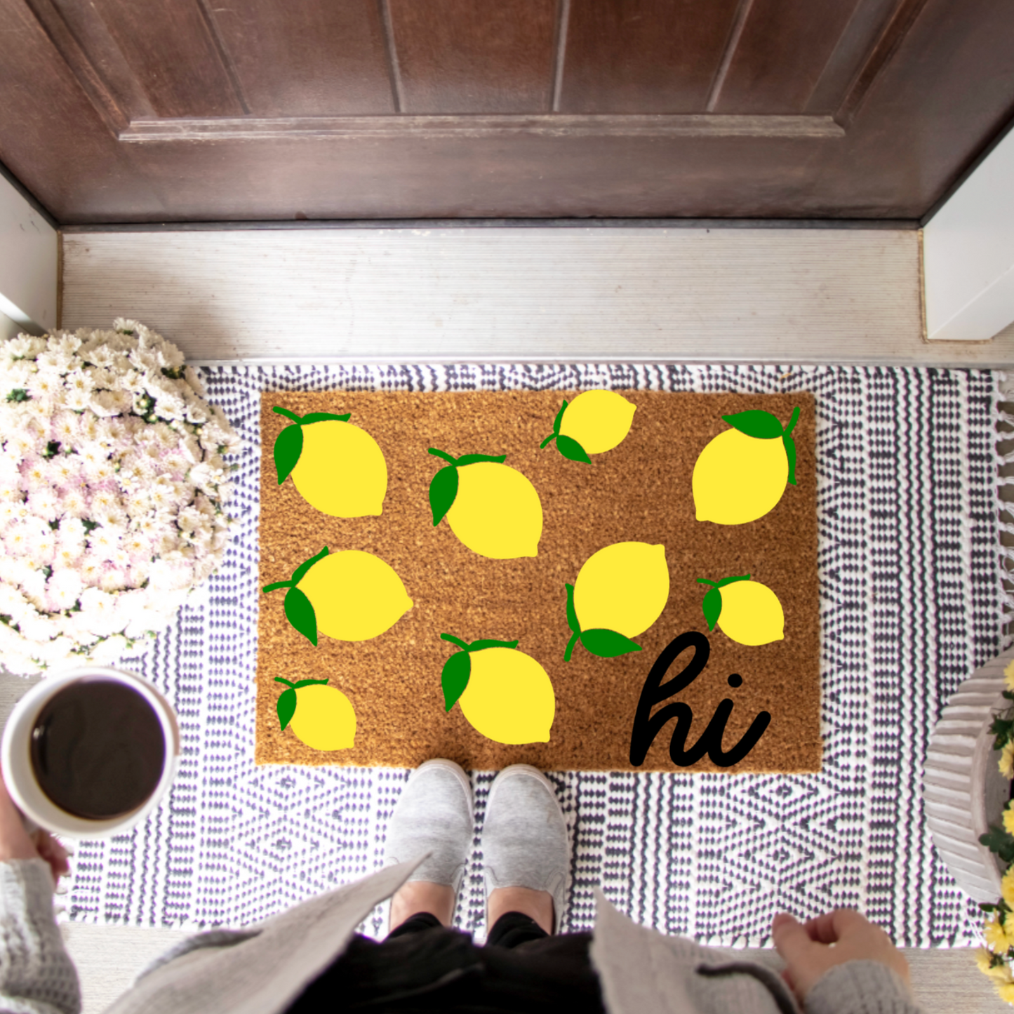 Hi Lemons Doormat