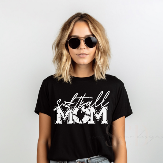 RTS Softball Mom Top