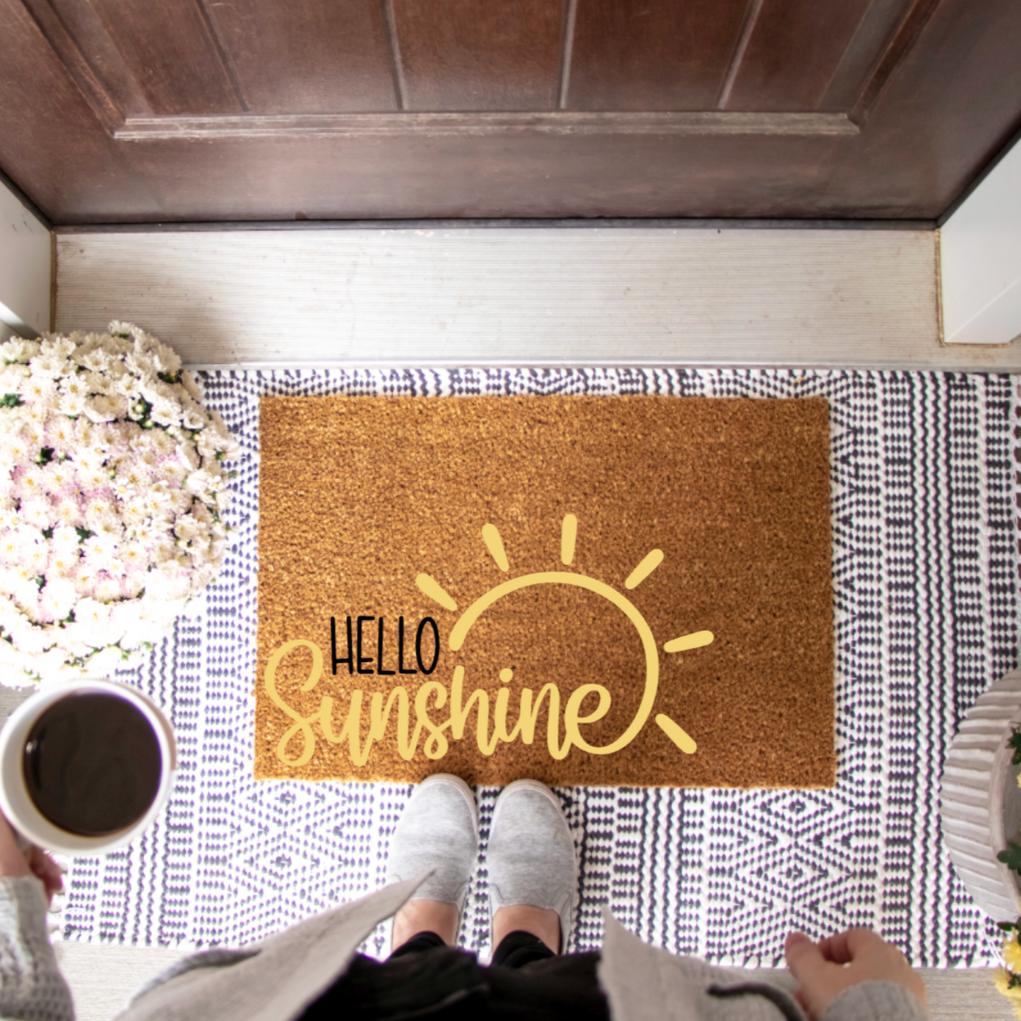 Hello Sunshine Doormat