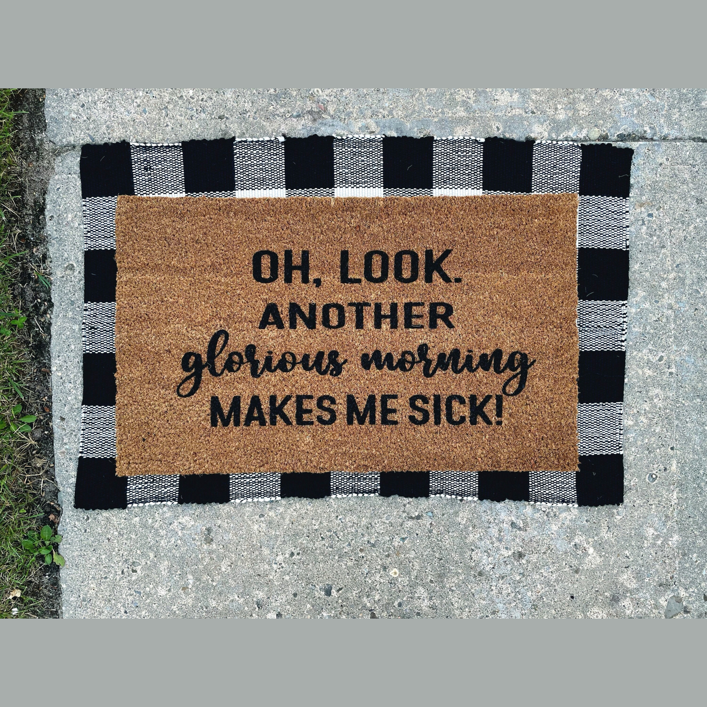 Hocus Pocus Morning Doormat