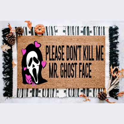 Scream Ghost Face Doormat