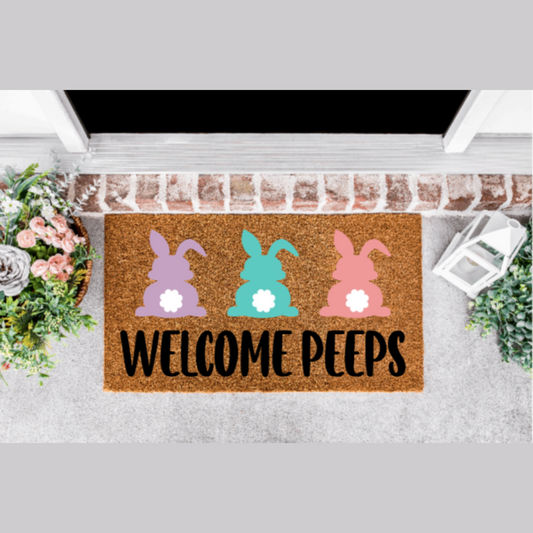 Welcome Peeps Colorful