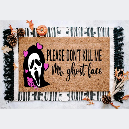 Scream Ghost Face Doormat